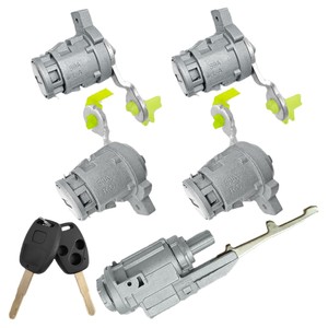 Car <b>Lock</b> Cylinder For Honda Crv 4 Door Ignition <b>Lock</b> With 2 <b>Keys</b> Zinc Alloy Cylindrical <b>Lock</b> BT042Q7 - Product Image 5