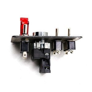 Panel de Fibra de Carbono con Interruptor Automático Cuatro en Uno con LED, Encendido de un Botón, Luz e Ignición de Dos Posiciones - Modificación de Automóviles - Product Image 5