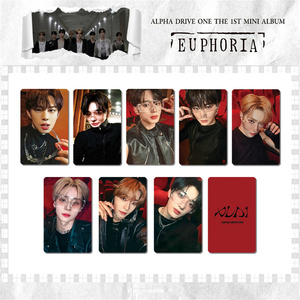 Set de 8 Tarjetas Selfie del Primer Álbum <span class=keywords><strong>Euphoria</strong></span> de Kpop ALD1, Sangwon, Anxin, Leo, Xinlong, Geonwoo, Photocard Alpha Drive One, Colección para Fans - Product Image 5
