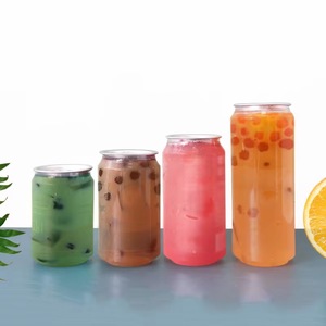 330ml 500ml 650ml nhựa PET dùng một lần <span class=keywords><strong>container</strong></span> cho trà sữa nước trái cây cà phê Pop soda có thể cho rượu sâm banh Whisky lưu trữ - Product Image 3