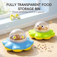 Jouet d'alimentation télécommandé en plastique pour animaux de compagnie, adorable jouet de jeu pour animaux en forme de pieuvre