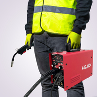 YIJIU Nouvelle soudeuse multifonction DC 220V 120A, cycle de travail 60%, IGBT, automatique TIG MIG MAG sans gaz, portable, affichage numérique