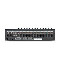 Console de mixage audio professionnelle 12 canaux avec entrée XLR, effets DSP Bluetooth pour studio et performances live