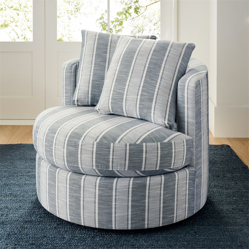 New Design Single Living Room Sofa Upholstered Swivel Armchair Living Room Furniture