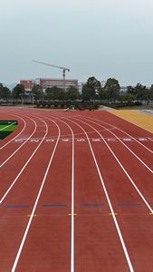 INOLP Prefabricated Runway <b>Rubber</b> Athletic Running Track <b>Tiles</b> + Modular Sports Flooring - Quick Installation for Schools/Gyms - Product Image 5