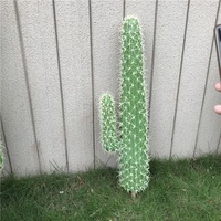 Ornement d'intérieur/extérieur Minmei Pavilion, cactus scandinave, en plastique, une seule pièce, plantes tropicales, arbustes, arbres, intérieur