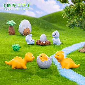 Bonne qualité Chunjun Mousse Paysage Mignon <span class=keywords><strong>Petit</strong></span> <span class=keywords><strong>Dinosaure</strong></span> Poupée Boîte Aveugle Jardinage DIY Accessoires Décoratifs Bureau Kitchenwa - Product Image 4