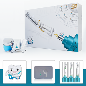 Contraángulo Endodóntico S16-1L Serie Smile 16:1 <span class=keywords><strong>de</strong></span> Baja Velocidad con Pulverizador Cuádruple y Mandril <span class=keywords><strong>de</strong></span> Botón Tipo E - Product Image 6