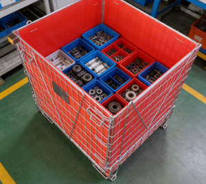 Contenedor <span class=keywords><strong>de</strong></span> Almacenamiento Apilable <span class=keywords><strong>de</strong></span> Alambre |   Diseñado para Sistemas <span class=keywords><strong>de</strong></span> Almacenes Automatizados - Product Image 1