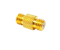 Adaptateur RF 10-32 femelle vers Jack Type RCA Adaptateurs de câble coaxial Microdot Contact cuivre Broches 1P pour applications audio et TV