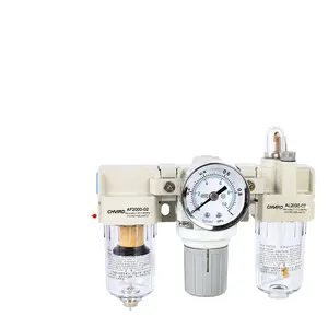 SMC Type AC2000 /AC2000-02D Pneumatic Source Treatment Air Pressure Regulator Filter Lubricator FRL Combination OEM Power