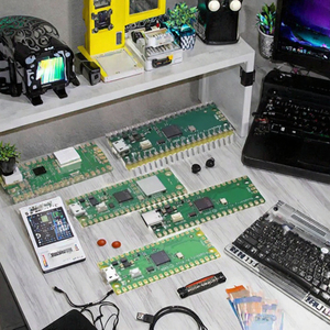 Carte de développement Pico compatible, double cœur RP2040 avec communication USB, module à montage en surface entièrement équipé, compatible Python - Product Image 3