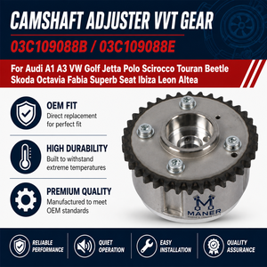 ชุดปรับตั้งเพลาลูกเบี้ยว MANER VVT Timing Sprocket รุ่น OE 03C109088B 03C109088E สำหรับเครื่องยนต์ EA111 1.4T 1.6 อะไหล่เปลี่ยนทดแทนชุดตั้งเวลา - Product Image 4
