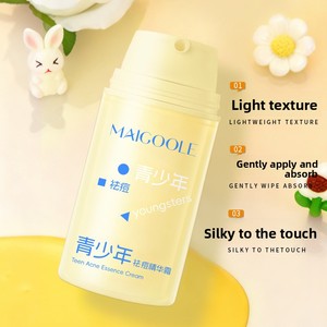 Crème de traitement de l'acné <span class=keywords><strong>pour</strong></span> adolescentes et femmes, réduit les marques d'acné, apaise la peau à tendance acnéique, procure une sensation rafraîchissante et délicate - Product Image 3