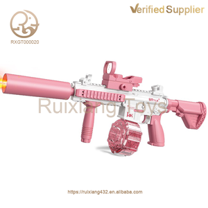 Pistola de <span class=keywords><strong>Agua</strong></span> Eléctrica Automática de Plástico para Diversión al Aire Libre en Verano, para Niños y Adultos, Doble Boquilla, Alta Presión, Gran Capacidad - Product Image 4