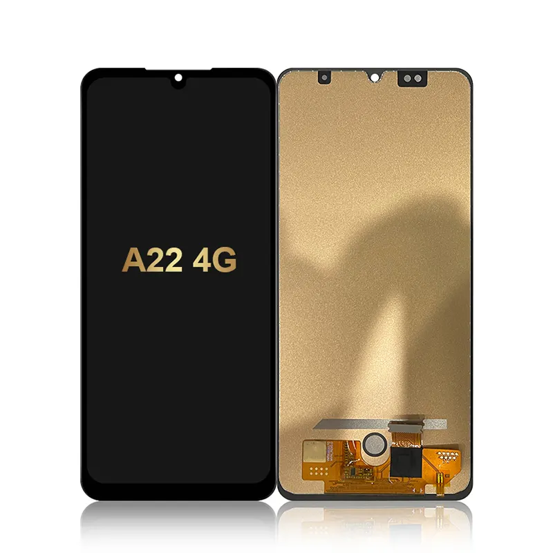 Teléfono móvil de venta directa barato LCD para Samsung A20 A21 A21S A22 4G A022 pantalla OEM pantalla táctil de repuesto