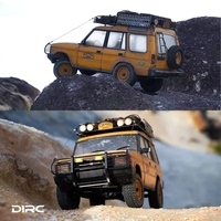 D1RC Nouvelle voiture d'escalade Land Rover Discovery de deuxième génération avec châssis métallique de simulation 1:10 Camel Cup, empattement 313