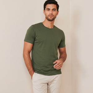 T-shirts basiques unis pour hommes, toutes les couleurs disponibles, couleur unie, logo personnalisé, vêtements en gros, unisexe-adulte, t-shirt tri-mélange - Product Image 1