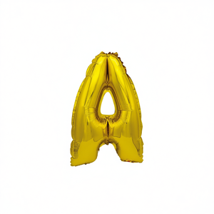 ลูกโป่งฟอยล์ตัวอักษรสีทองขนาดเล็ก 40 ซม. สำหรับตกแต่งงานปาร์ตี้วันเกิดเด็ก - Product Image 1