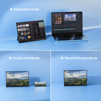 Monitor Portátil de 13.3 Pulgadas 4K 3200x1800 Panel VA 97% SRGB HDR10 Tipo-C HD FreeSync Montaje VESA Marco Ultra Delgado