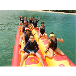 Juguete Acuático Inflable de Verano, Pescado Volador, Juego Acuático al Aire Libre, Bote Inflable Tipo Banana, Juguete Acuático Remolcable para <span class=keywords><strong>Alquiler</strong></span> - Product Image 1