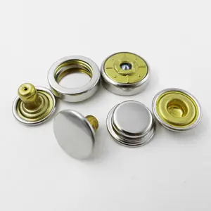 Factory wholesale Snap Fastener 4 Part Snap Buttons used for clothing