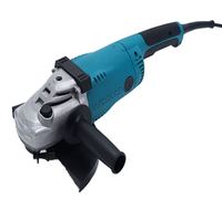 Meuleuse d'angle électrique 2200W 9 pouces 230mm de qualité industrielle et DIY avec moteur à balais et interrupteur à glissière pour la découpe