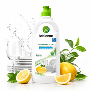 Fabienne 500 ml High Foaming Liquid Dishwashing <b>Detergent</b> for Grease Removal Daily Kitchen Dish and Tableware Cleaning Home Care - Product Image 3