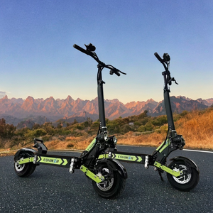 Patinete Eléctrico Plegable para Adultos, Altura Ajustable, 11 Pulgadas, Motor Dual, 60v 30Ah 40ah, Alcance de 60-120 km, Suspensión Completa - Product Image 2
