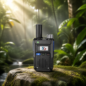 Radio bidirectionnelle portable étanche rechargeable longue portée pour la randonnée en extérieur et les chantiers de construction - Product Image 1