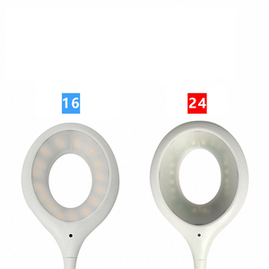 コンピューターテーブルランプを搭載した超高輝度1.5Wラウンドリーディングライト調光フレキシブルミニUSBナイトライト - Product Image 3