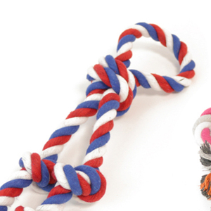 Juguete de Cuerda de Algodón Ecológico de 27 cm para Perros, Peluche Interactivo de Estilo de Dibujos Animados, Duradero para Perros y Gatos con Bolsa - Product Image 4