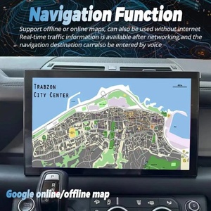 Reproductor Multimedia para Auto con Pantalla Android de 13.3 Pulgadas, Navegación Estéreo, Carplay, Unidad Principal para Land Rover Defender 90 110 130 L663 2018-2024 - Product Image 5