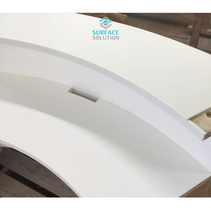 Lámina <span class=keywords><strong>de</strong></span> Piedra Artificial Acrílica 100% Pura <span class=keywords><strong>de</strong></span> Color Liso, <span class=keywords><strong>Superficie</strong></span> Sólida - Product Image 2