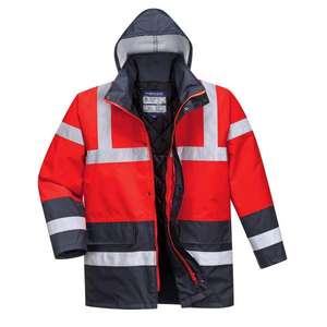 PORTWEST-Chaqueta S466RNRM Hi-vis bicolor Traffic rojo/Azul Marino-EAN 5036108191543 ROPA DE TRABAJO DE 2017 - Product Image 1