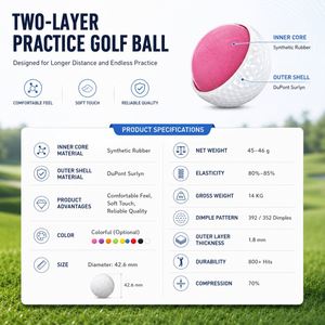 Cadeau personnalisé, logo personnalisé, cadeau promotionnel pour le golf, balle de golf d'extérieur, balle de golf d'entraînement, balle de golf en mousse - Product Image 3