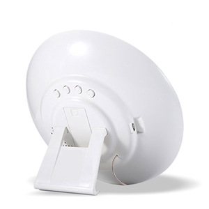 Réveil Simulateur d'Aube et de Couleur <span class=keywords><strong>du</strong></span> <span class=keywords><strong>Soleil</strong></span>, Veilleuse LED à Changement de Couleur, Horloge de Bureau Électronique au Design Moderne, Radio FM, Sommeil Progressif - Product Image 6