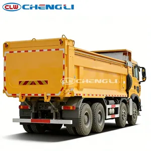 Camion benne basculante HOWO 8X4 directement de l'usine, 351-450 CV, benne personnalisée, 31-40 tonnes, camion benne basculante poids lourd - Product Image 3