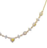 Collier pendentif en or jaune massif UM Jewelry, perle d'eau douce, diamant naturel, fiançailles, mariage, unisexe, cadeau quotidien