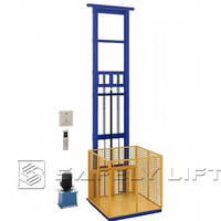 Ascenseur de marchandises pour climatiseurs Chantier de construction Ascenseur de marchandises Ascenseur hydraulique de marchandises de sous-sol