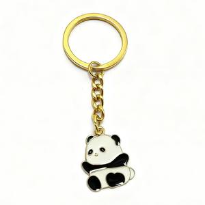 سلاسل مفاتيح معدنية لطيفة رائجة البيع بنقوش حيوانات لتنظيم المفاتيح اليومية وتزيين الحقائب والتبادل كهدايا - Product Image 5