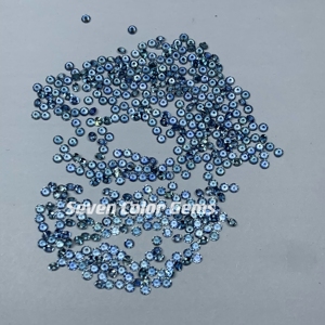 Piedra <span class=keywords><strong>de</strong></span> Zafiro Azul Natural <span class=keywords><strong>de</strong></span> 0.8mm-2.0mm, Color Azul Marino, Elegante, Alta Calidad, Forma Redonda, Piedra <span class=keywords><strong>de</strong></span> Zafiro Suelta, Gema en Bruto - Product Image 1