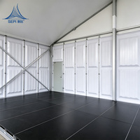Carpa para eventos de gran envergadura de 20x80m, 30x60m, 30x80m, de aleación de aluminio, para supermercados y tiendas minoristas.