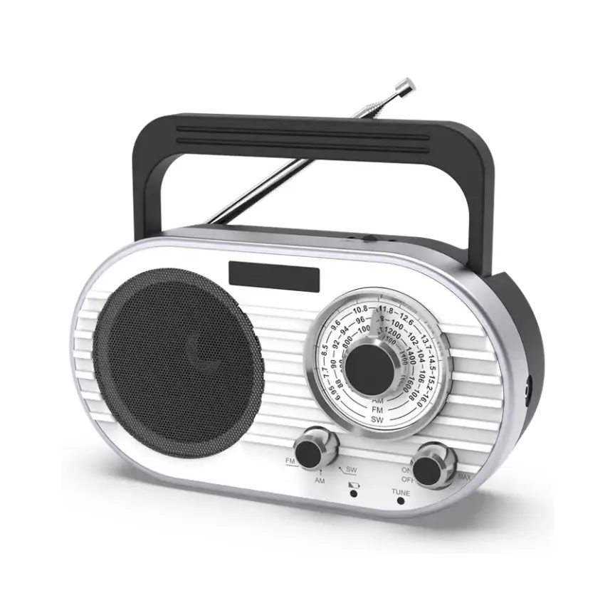 Radio portatile Multi-banda Radio digitale Am Fm Stereo Radio musica Wireless ricaricabile