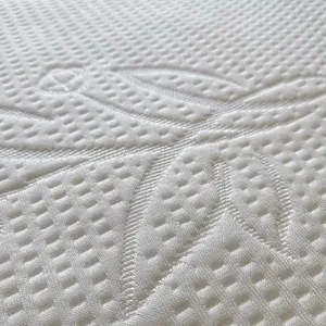 Breathable Natural Bamboo Fiber Environmental Protection Knitted Jacquard Mattress Fabric