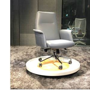 Chaise de bureau en cuir moderne et confortable 36208-2202C/2202B - Product Image 4