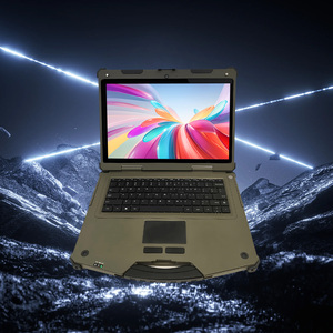 Yüksek kaliteli IP65 14 ''I5 I7 I9 endüstriyel dizüstü Pc için sağlam taşınabilir ultra ince üç savunma dizüstü bilgisayar açık - Product Image 1