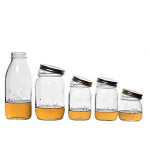 Frascos de Vidrio Mason de 16 oz para Almacenamiento de Alimentos, Marca <span class=keywords><strong>KDG</strong></span>, Personalizados, en Oferta, Frascos de Vidrio de 150 ml, 300 ml, 500 ml y 1000 ml con Tapas - Product Image 3