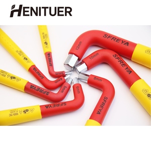 ประแจหกเหลี่ยม HENITUER F8050 ระดับอุตสาหกรรม ด้ามจับหุ้มฉนวน ประแจอเนกประสงค์สำหรับใช้ในบ้าน ประแจหกเหลี่ยมหุ้มฉนวน - Product Image 2