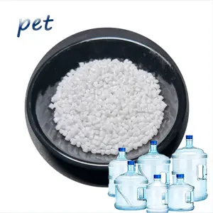 Bakire PET WK811 granülleri geri dönüşümlü plastik pullar şişe sınıfı PET bakire reçine granülleri